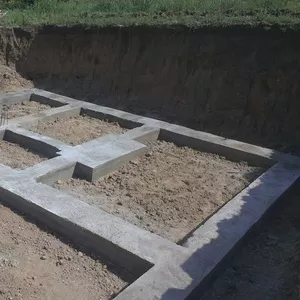 Монолитные работы,  фундаменты под ключ в Оршанском районе
