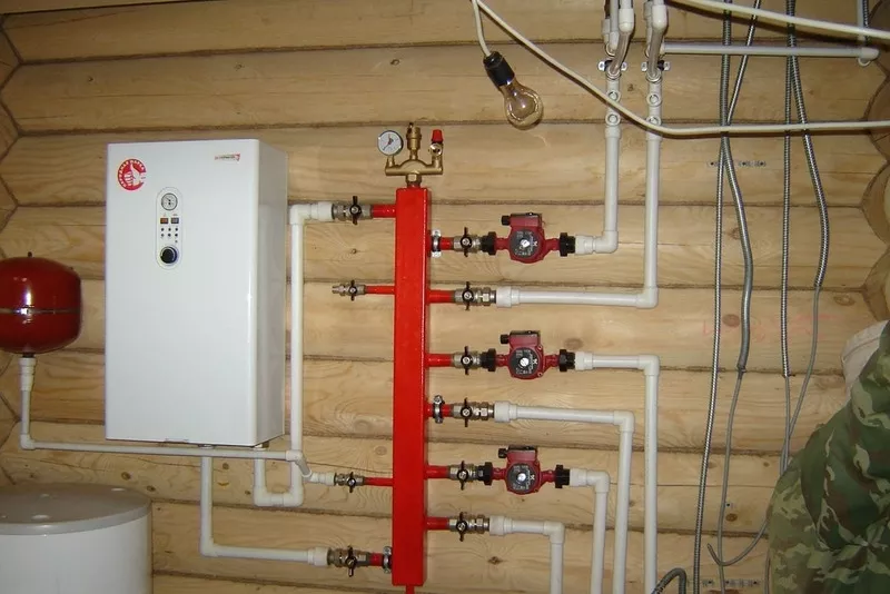 Монтаж систем водопровода,  водоотведения,  отопления в Орше 5